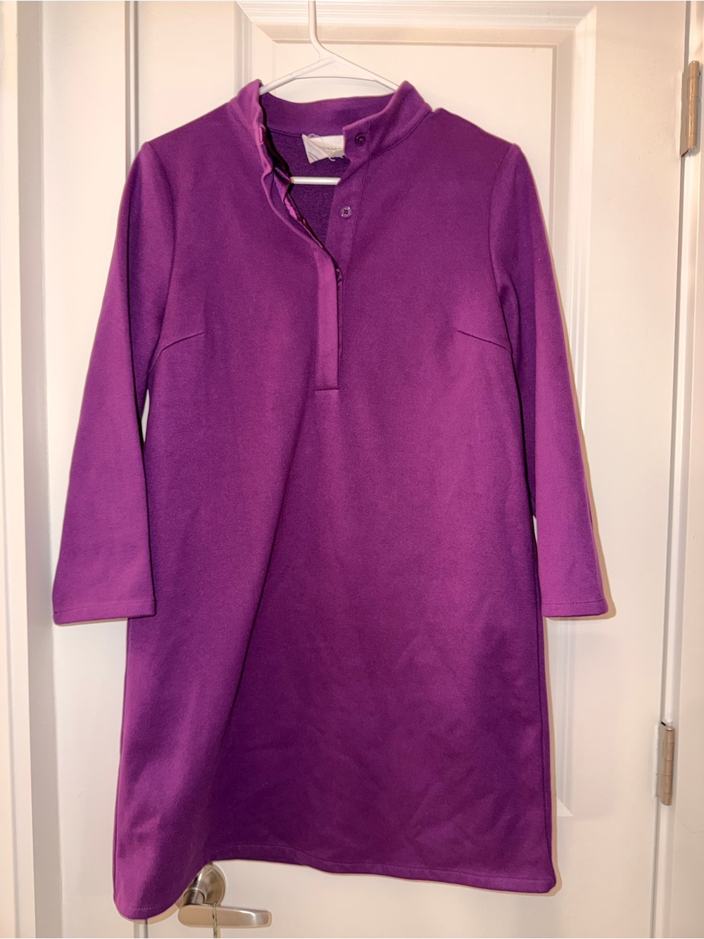Pomander Place Bright Purple Pullover Dress